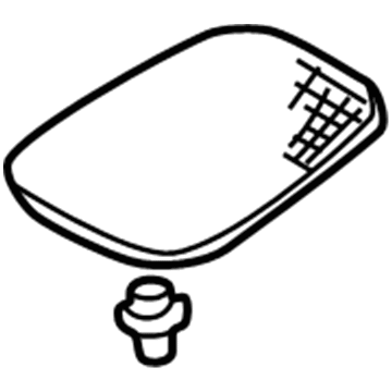 Chrysler MR621748 Speaker Grille