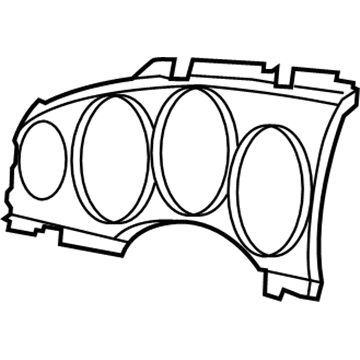 Chrysler YW801RHAK Cluster Bezel