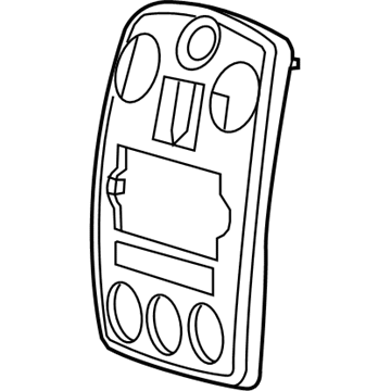 Chrysler YW821Z2AI Center Bezel