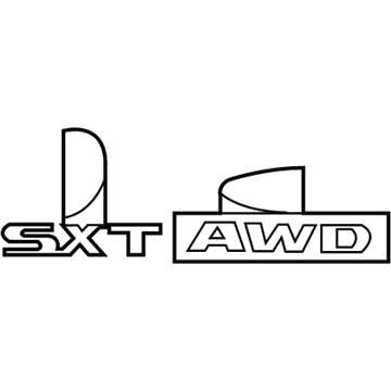 Dodge 4806210AB Nameplate