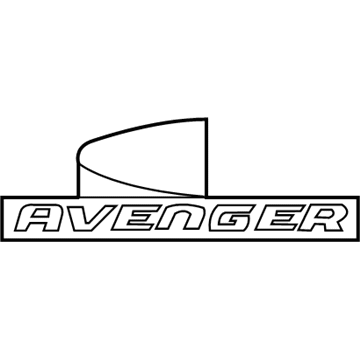 Dodge 5155664AB Nameplate