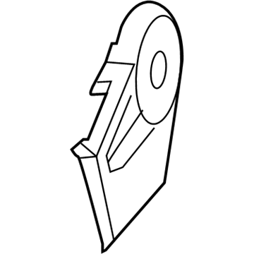 Jeep 1JU811DVAA Rear Shield