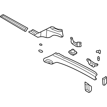 Chrysler 4580698AS Lower Rail