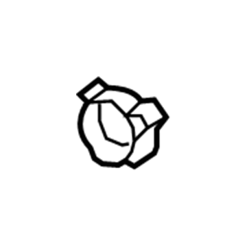 Jeep 6106371AA Reservoir Hose Clamp