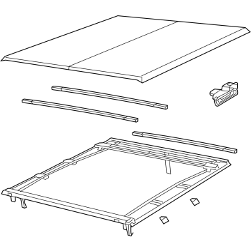 Jeep 68343465AI Tonneau Cover