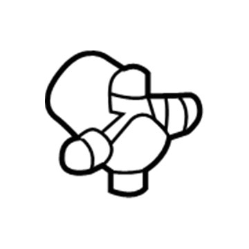 Ram 68169692AA Spare Tire Retainer