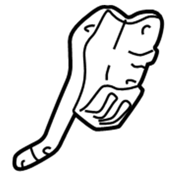 Jeep 68019034AA Hinge & Bracket