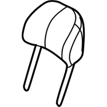 Jeep 1BB691D1AA Headrest