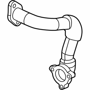 Jeep 68490051AA EGR Pipe