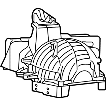 Dodge 68110621AB Blower Case