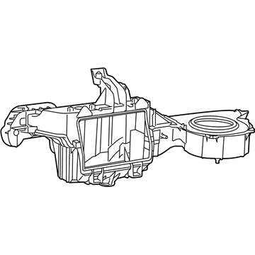 Dodge 68238032AA A/C & Heater Case