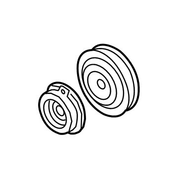 Ram 68232392AC Clutch & Pulley