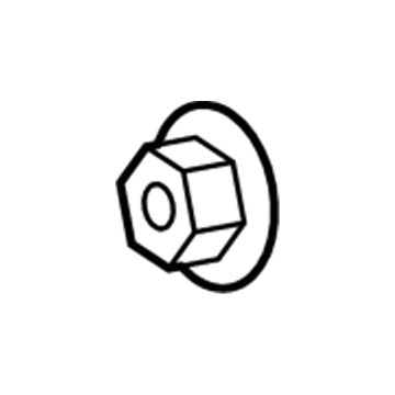 Dodge 6512602AA Lower Control Arm Lock Nut