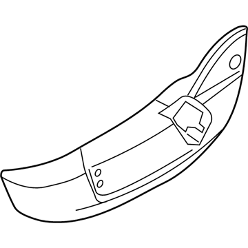 Dodge 1AN561DDAA Side Shield