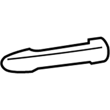 2008 Dodge Sprinter 2500 Door Handle - 68006564AA