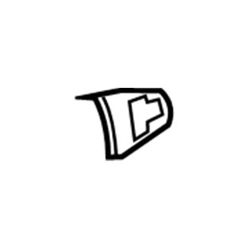 Dodge 68010008AA Handle, Outside Pad