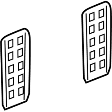 Dodge 55056245AA Air Vent Grille