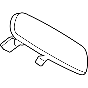 Dodge 4805332AD Mirror Inside