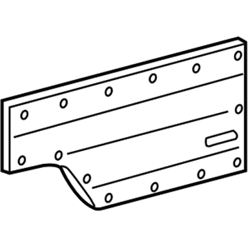 Dodge 5123243AA Compartment Trim