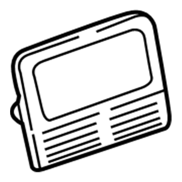 Jeep 55116256AB Radio Bezel