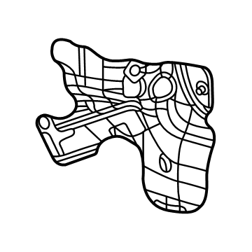 Mopar 68490019AA Heat Shield Mopar 68490019AA Heat Shield