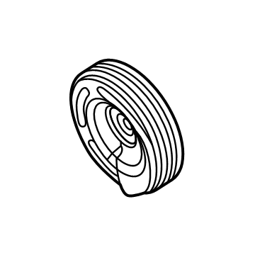 Jeep 68490015AA Crankshaft Damper