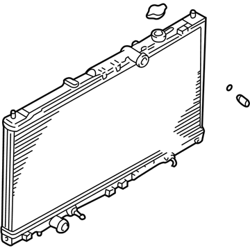 Chrysler Sebring Radiator - MR597141