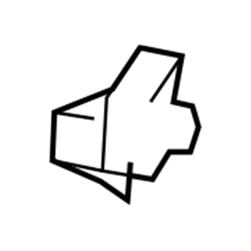 Jeep 52079419 Radiator Upper Insulator