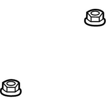 Dodge 6502337 Fuel Tank Nut