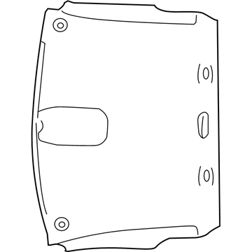 Mopar 1TZ96BD1AB Headliner