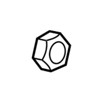 Jeep 6502585 Mount Bracket Nut