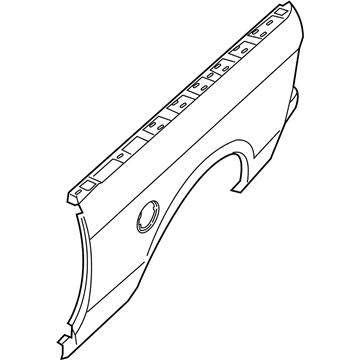 Mopar 68365022AA Side Panel, Rear Outer Passenger Side