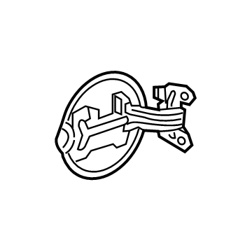 Ram 68171514AA Fuel Door