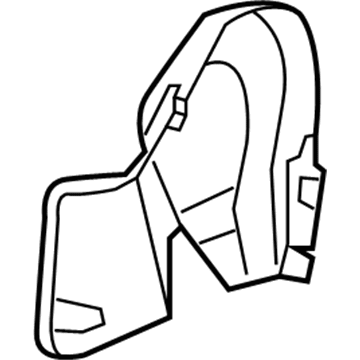 Chrysler 1ZV83DX9AB Inner Cover
