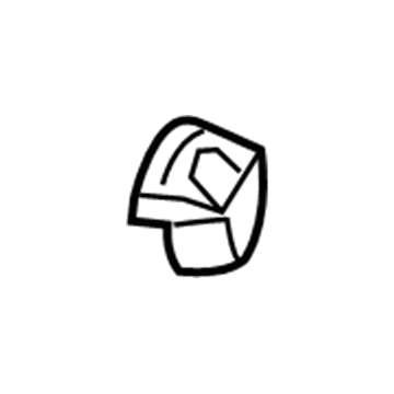 Mopar 1ZW13DX9AC Recline Handle, Black, Driver Side Mopar 1ZW13DX9AC Recline Handle, Black, Driver Side