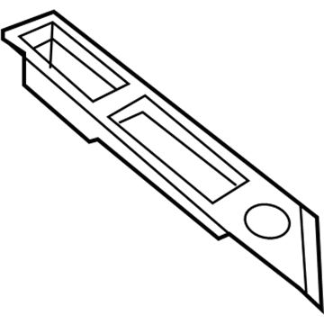 Dodge 1JX191DVAA Switch Bezel