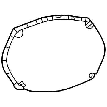 Jeep 68347026AB Front Driver Speaker