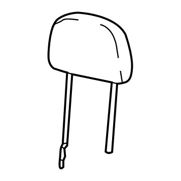 Dodge 7RE80U0XAA Headrest
