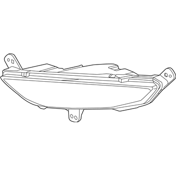 Chrysler Fog Light - 68186391AB