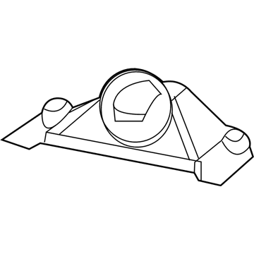 Chrysler 4805846AB License Lamp