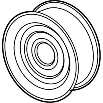 Jeep 68459077AA Idler Pulley