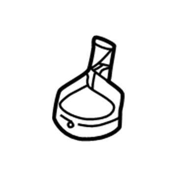 Jeep 55037476AA Dehydrator Bracket