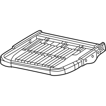 Ram 68602155AA Cushion Frame