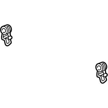 Jeep 52079632AA Oil Cooler Tube Clamp