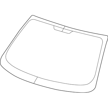 2016 Dodge Dart Windshield - 68145579AB