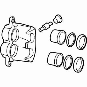 Dodge Durango Brake Caliper - 68522556AA