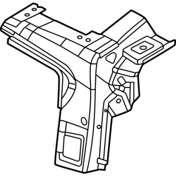 Dodge 68611860AA Inner Quarter Panel Upper Reinforcement