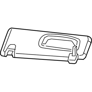 2015 Chrysler 200 Sun Visor - 5MT86DX9AH