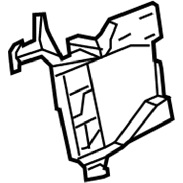 Dodge 68004826AA Latch Support