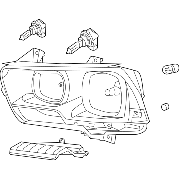 Dodge Charger Headlight - 57010410AF
